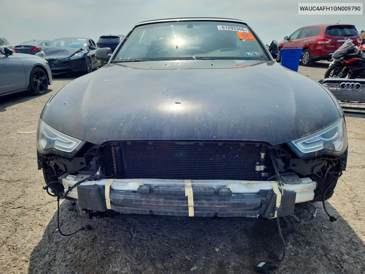 2016 Audi S5 Premium Plus VIN: WAUC4AFH1GN009790 Lot: 61293366
