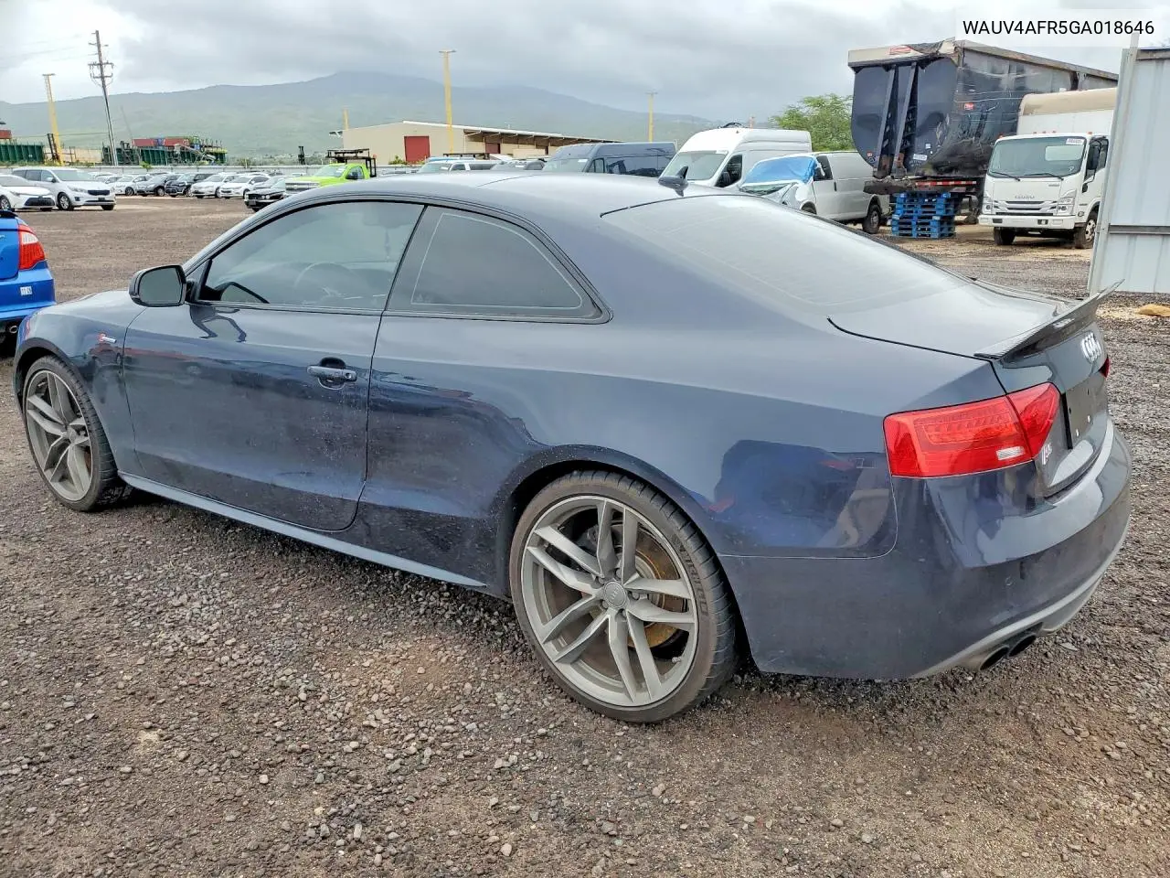 2016 Audi S5 Prestige VIN: WAUV4AFR5GA018646 Lot: 75515215