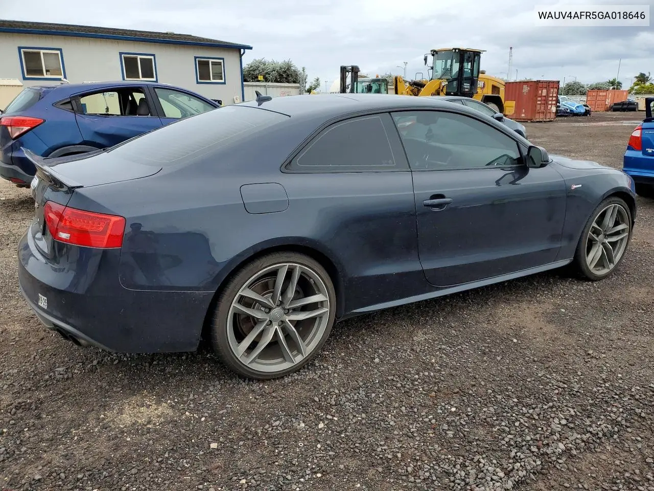 2016 Audi S5 Prestige VIN: WAUV4AFR5GA018646 Lot: 75515215