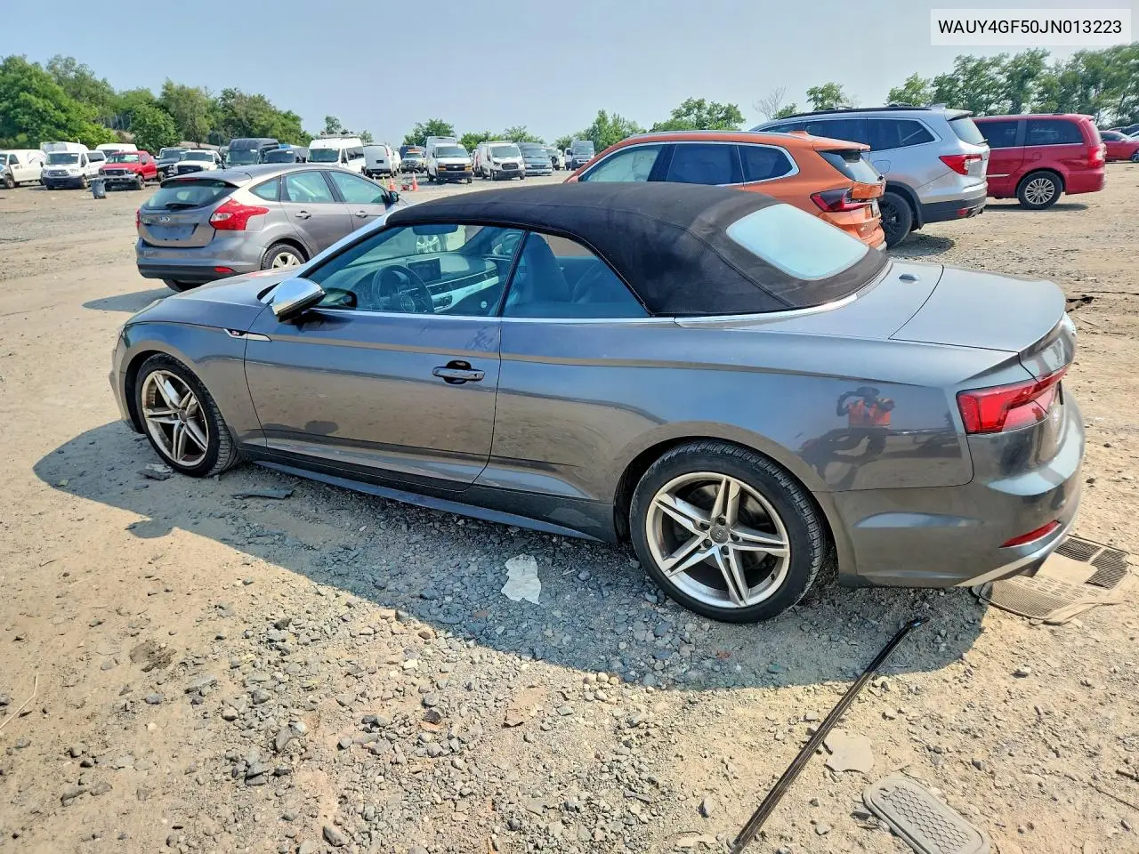 2018 Audi S5 Premium Plus VIN: WAUY4GF50JN013223 Lot: 55930076