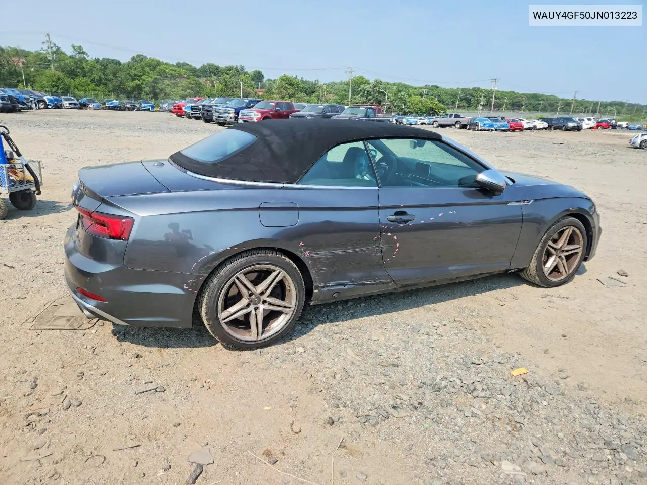 2018 Audi S5 Premium Plus VIN: WAUY4GF50JN013223 Lot: 55930076