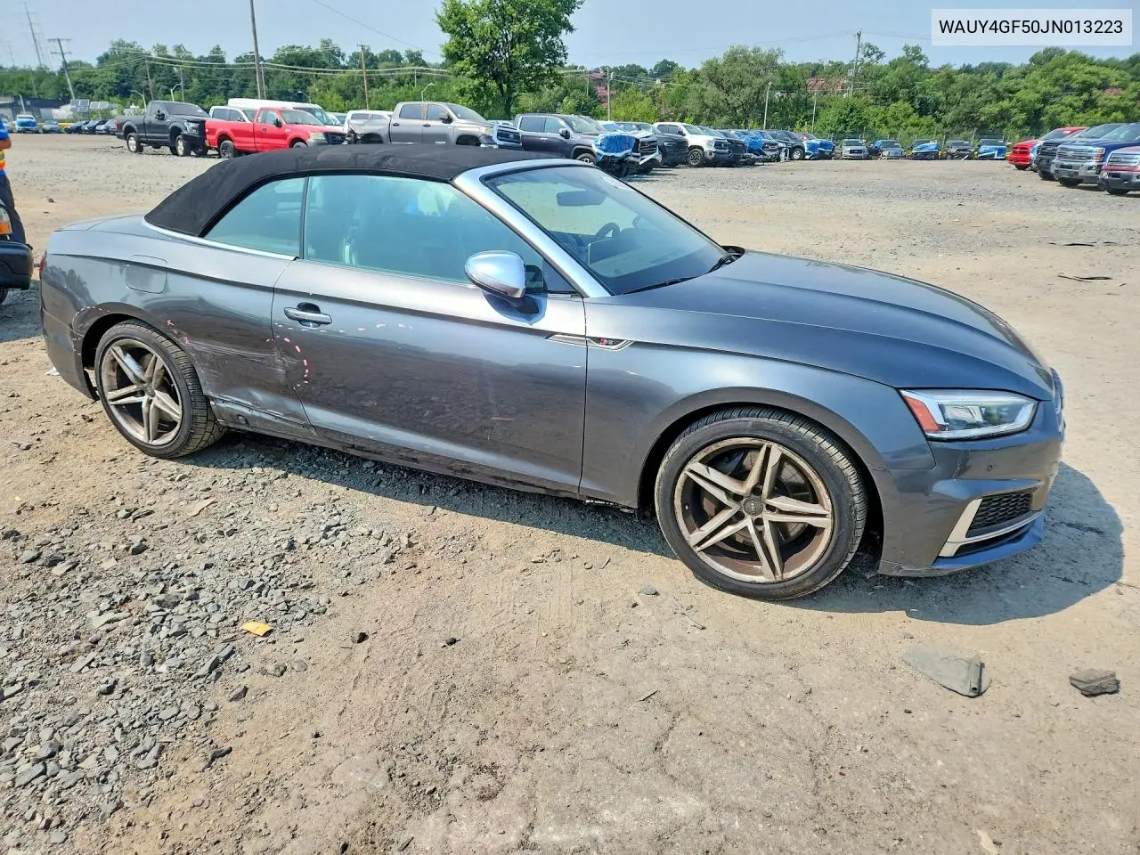 2018 Audi S5 Premium Plus VIN: WAUY4GF50JN013223 Lot: 55930076