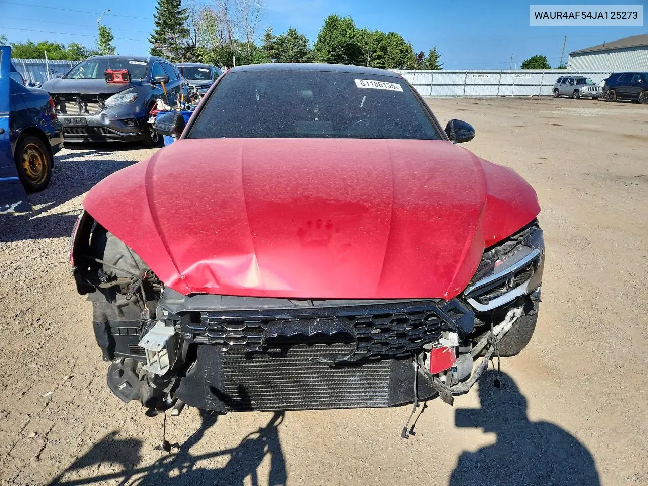 2018 Audi S5 Prestige VIN: WAUR4AF54JA125273 Lot: 61186156