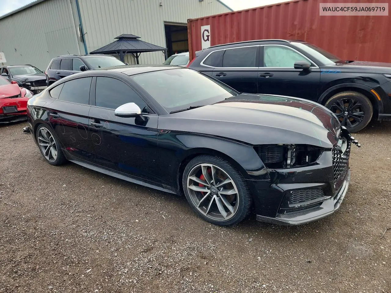2018 Audi S5 Prestige VIN: WAUC4CF59JA069719 Lot: 61361386