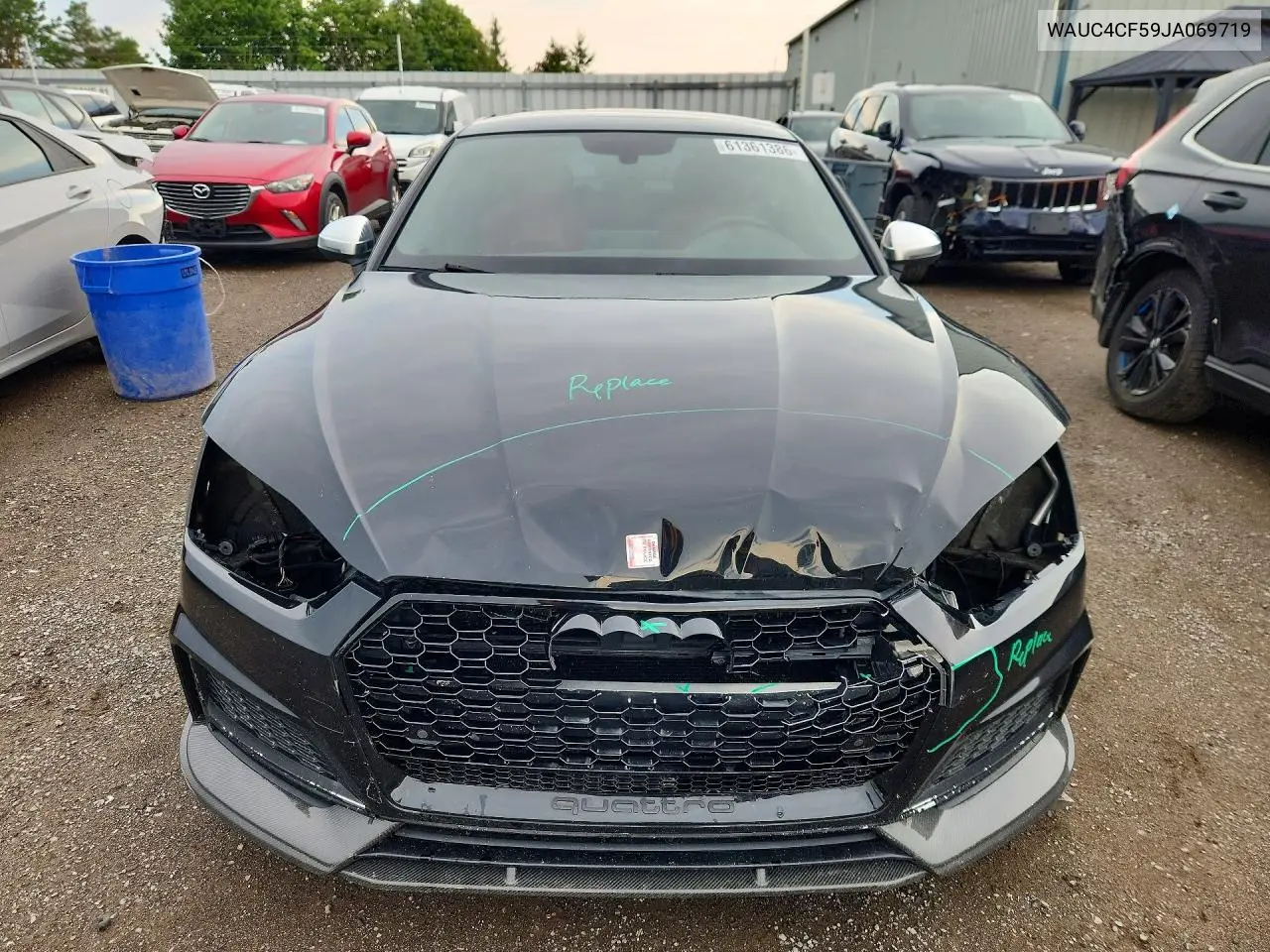 2018 Audi S5 Prestige VIN: WAUC4CF59JA069719 Lot: 61361386