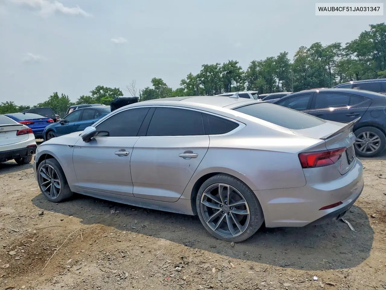 2018 Audi S5 Premium Plus VIN: WAUB4CF51JA031347 Lot: 61518446