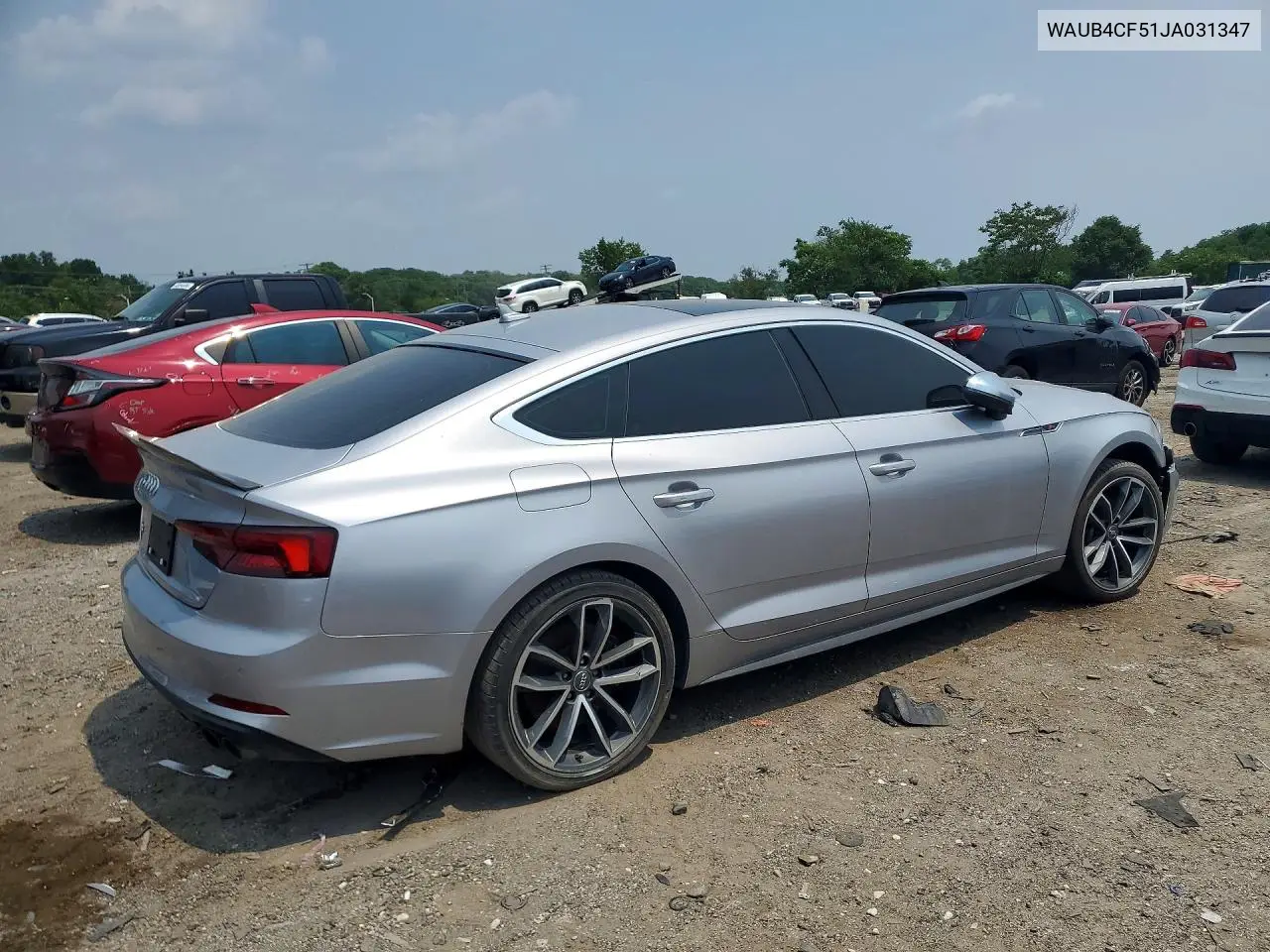 2018 Audi S5 Premium Plus VIN: WAUB4CF51JA031347 Lot: 61518446