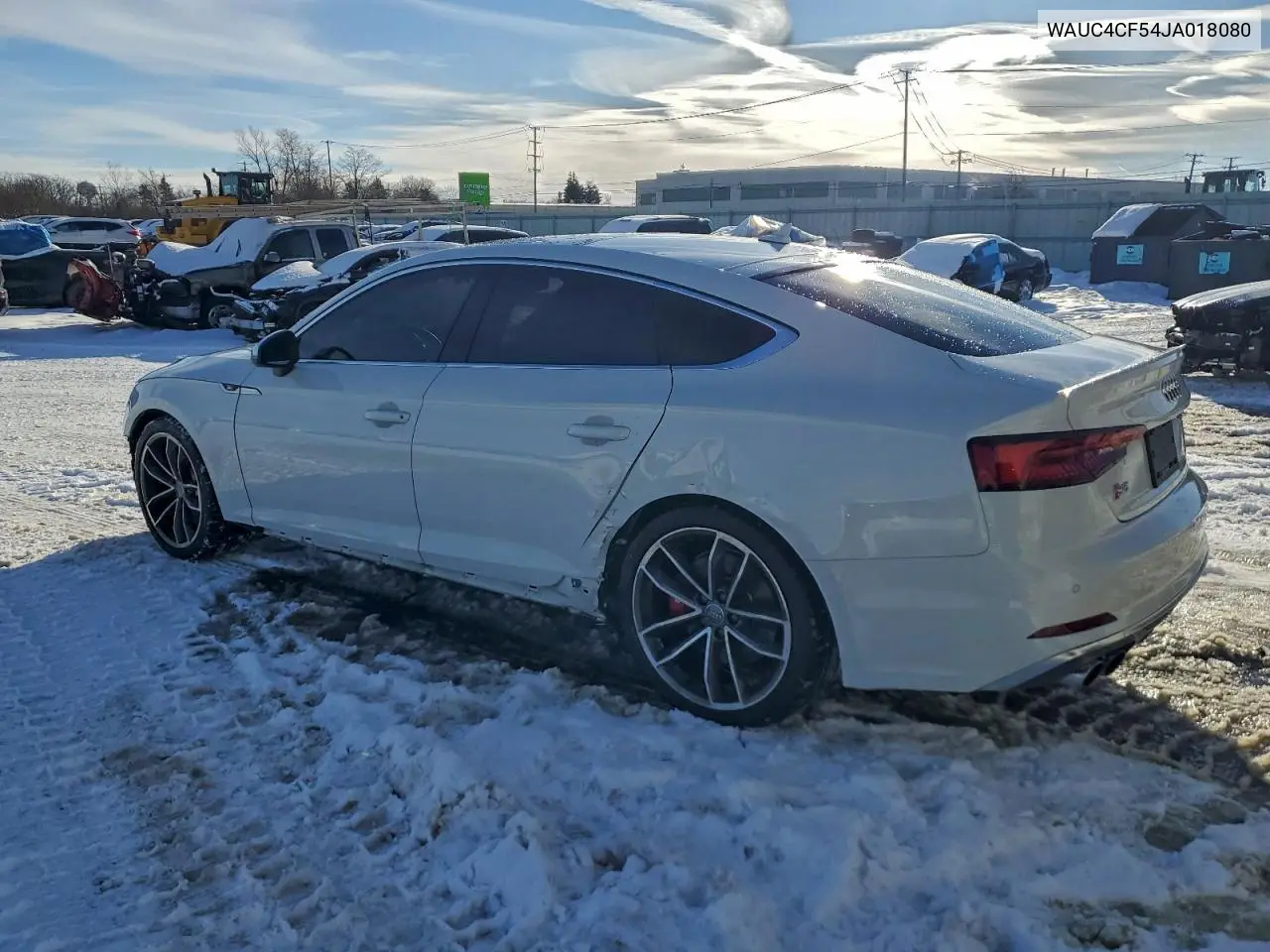 2018 Audi S5 Prestige VIN: WAUC4CF54JA018080 Lot: 95888695