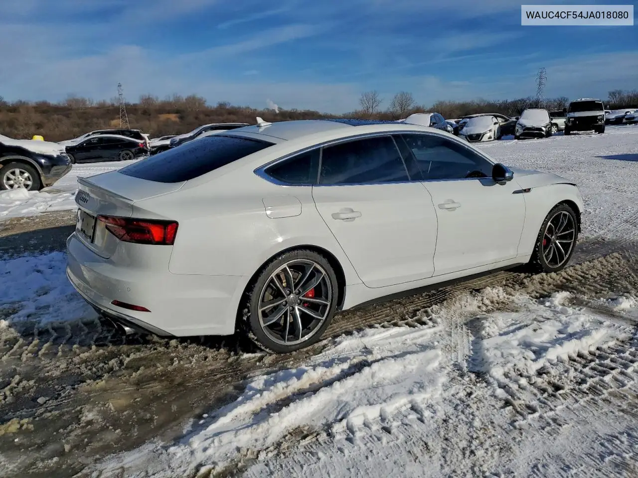 2018 Audi S5 Prestige VIN: WAUC4CF54JA018080 Lot: 95888695