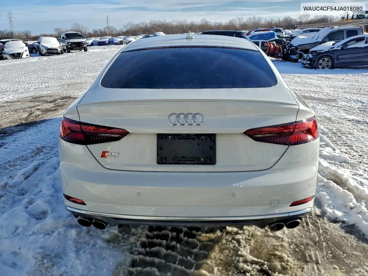 2018 Audi S5 Prestige VIN: WAUC4CF54JA018080 Lot: 95888695