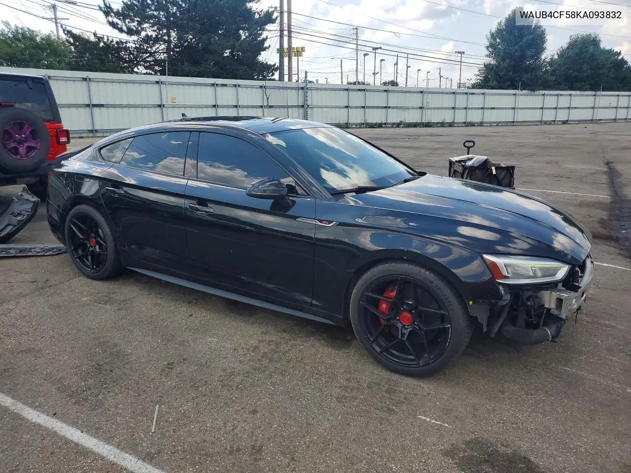 2019 Audi S5 Premium Plus VIN: WAUB4CF58KA093832 Lot: 61374056