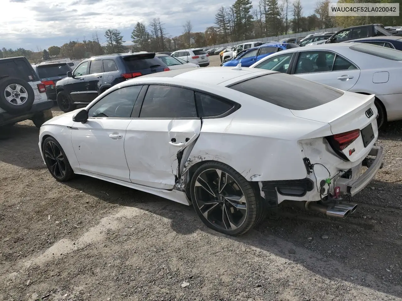 2020 Audi S5 Premium Plus VIN: WAUC4CF52LA020042 Lot: 89802345