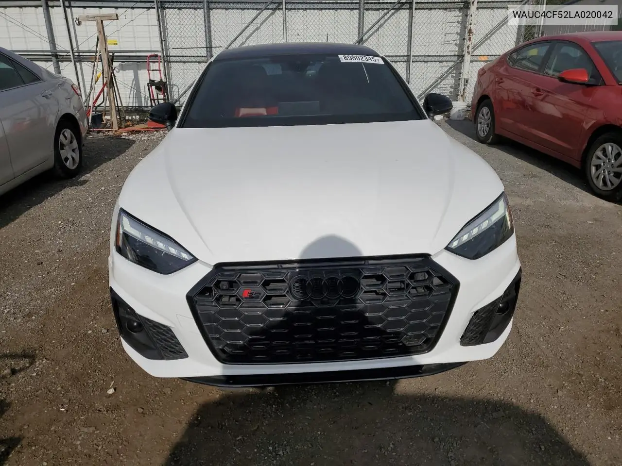 2020 Audi S5 Premium Plus VIN: WAUC4CF52LA020042 Lot: 89802345