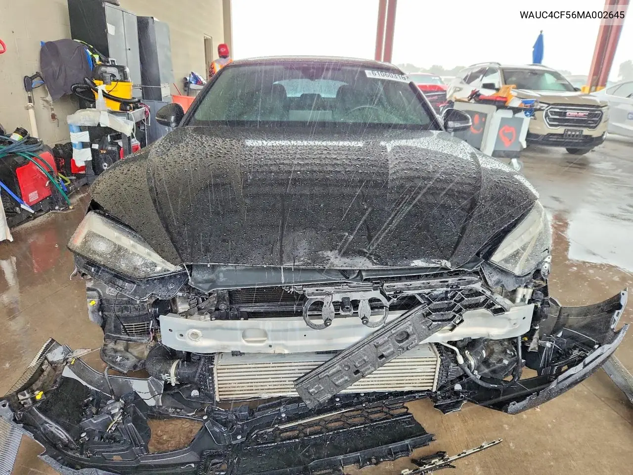 2021 Audi S5 Premium Plus VIN: WAUC4CF56MA002645 Lot: 61060316