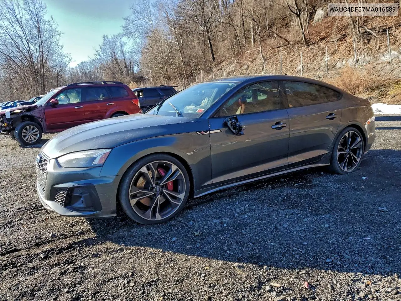 2021 Audi S5 Premium Plus VIN: WAUC4DF57MA016589 Lot: 72320015