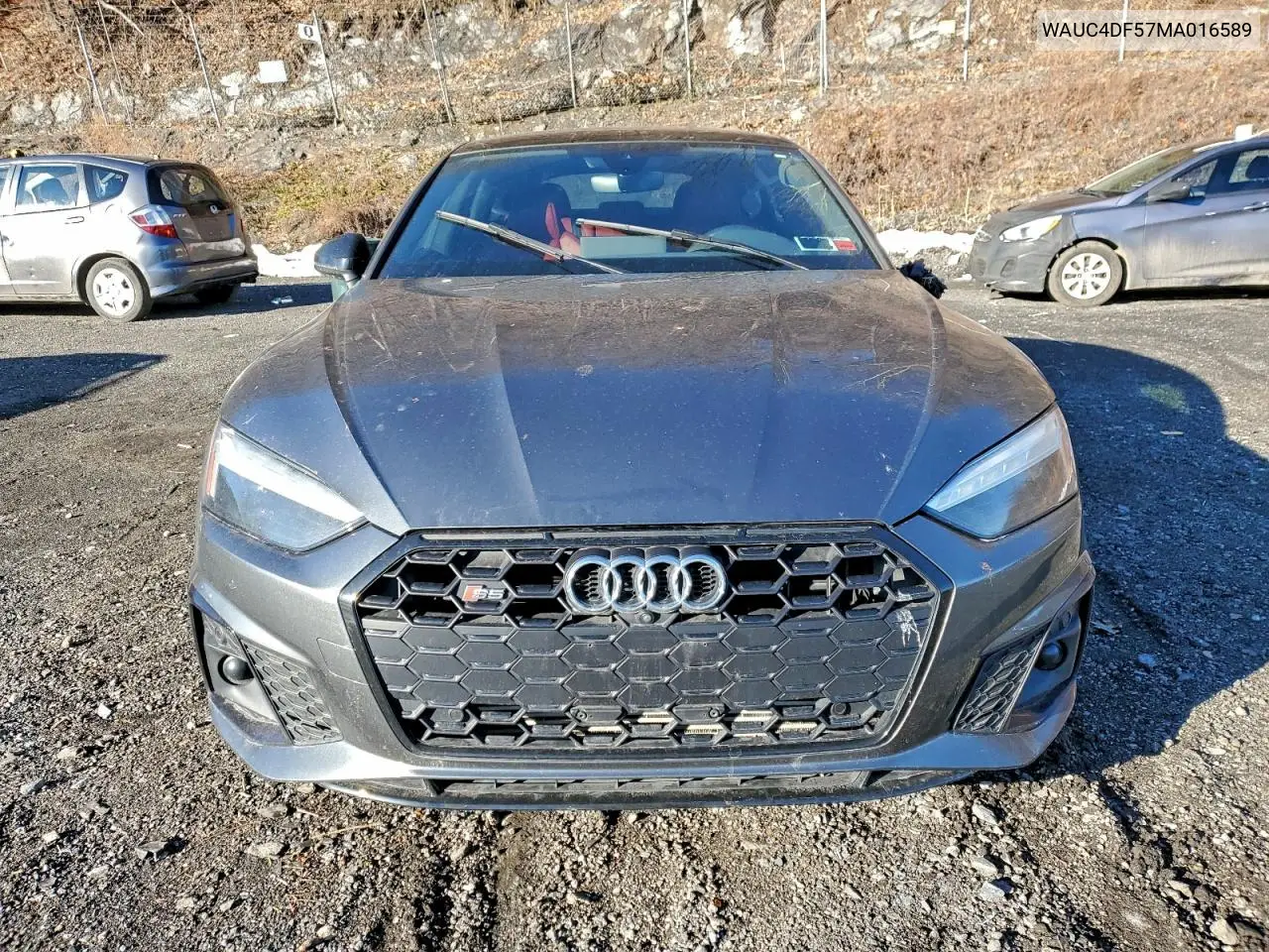 2021 Audi S5 Premium Plus VIN: WAUC4DF57MA016589 Lot: 72320015