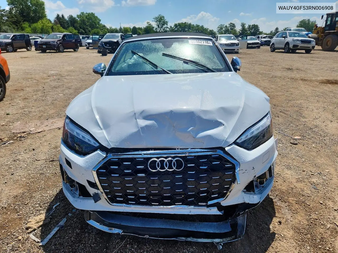 2024 Audi S5 Prestige VIN: WAUY4GF53RN006908 Lot: 60462116