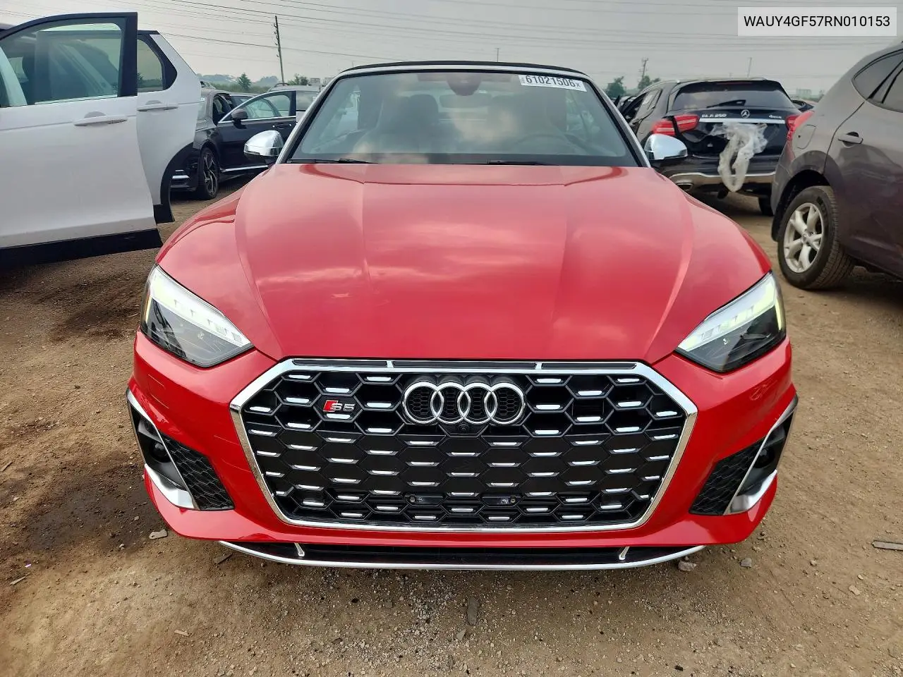 2024 Audi S5 Prestige VIN: WAUY4GF57RN010153 Lot: 61021506