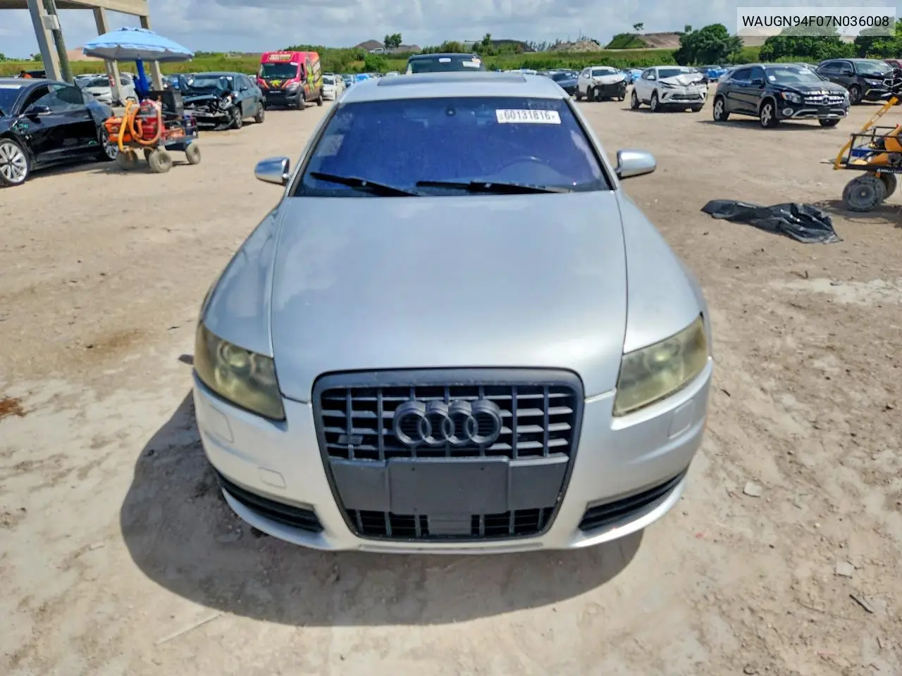 2007 Audi S6 Quattro VIN: WAUGN94F07N036008 Lot: 60131816