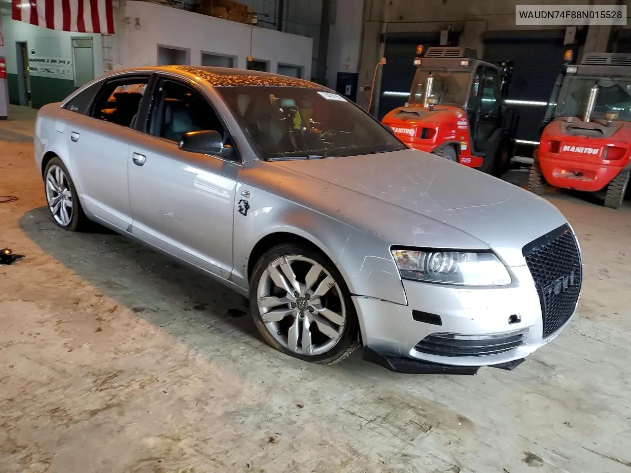 2008 Audi S6 Quattro VIN: WAUDN74F88N015528 Lot: 78405195