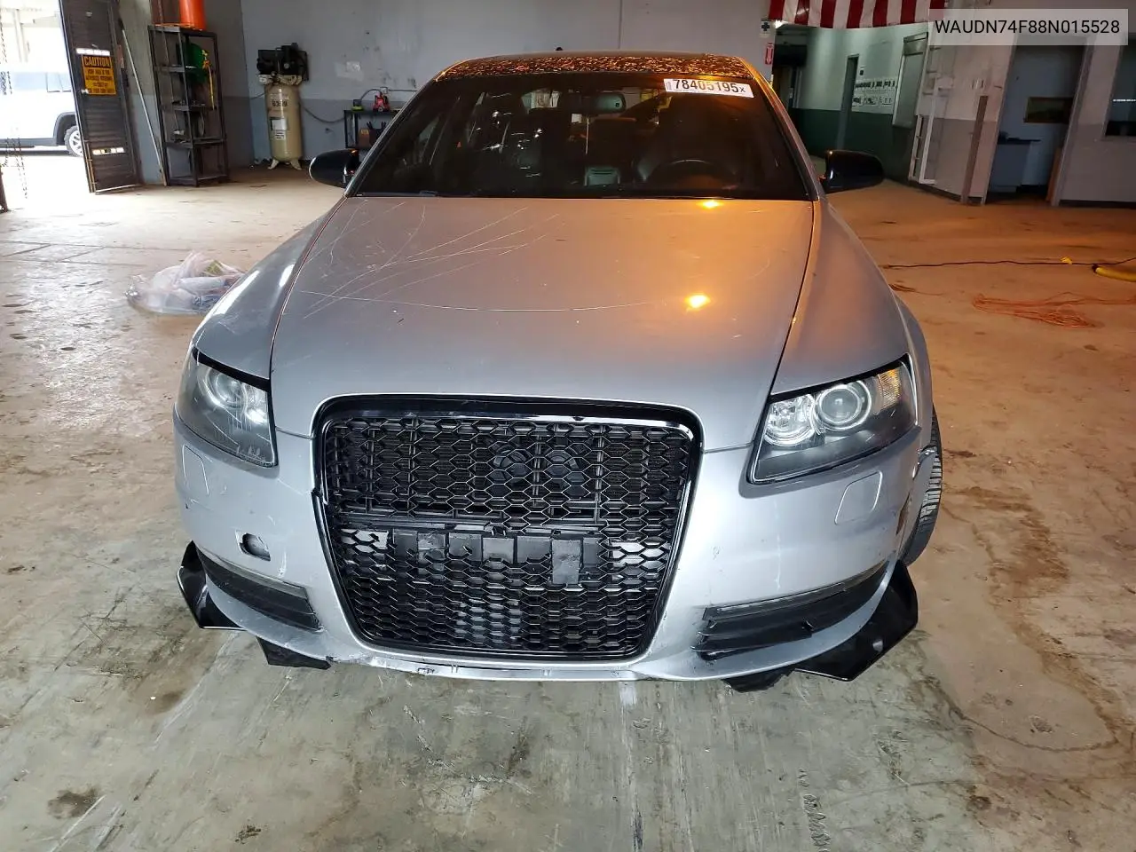 2008 Audi S6 Quattro VIN: WAUDN74F88N015528 Lot: 78405195