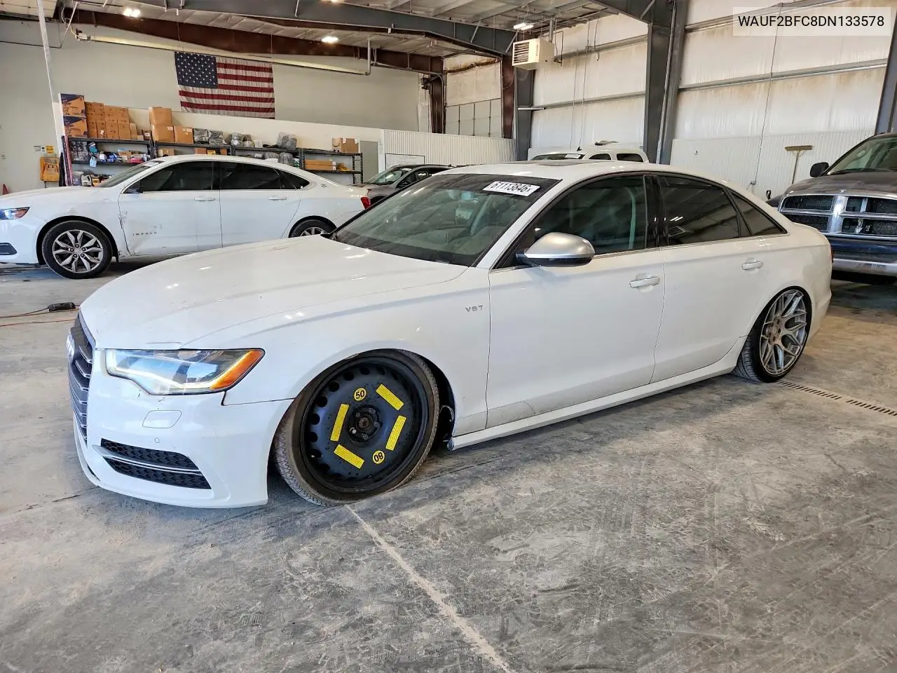 2013 Audi S6 VIN: WAUF2BFC8DN133578 Lot: 61113846