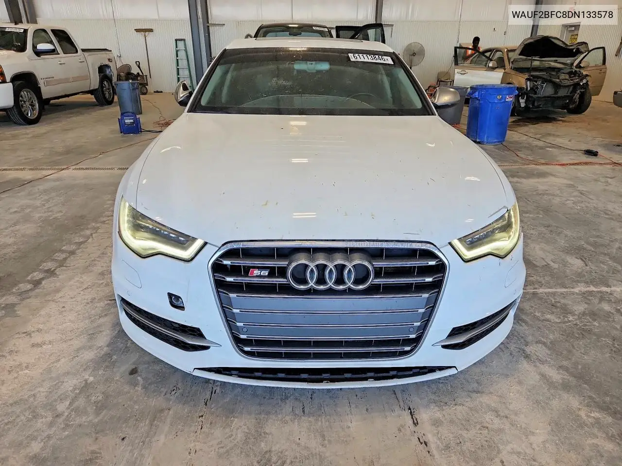 2013 Audi S6 VIN: WAUF2BFC8DN133578 Lot: 61113846