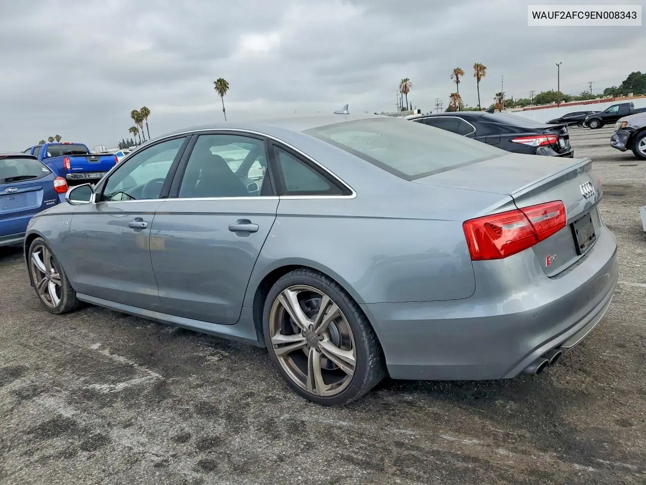 2014 Audi S6 VIN: WAUF2AFC9EN008343 Lot: 58756046