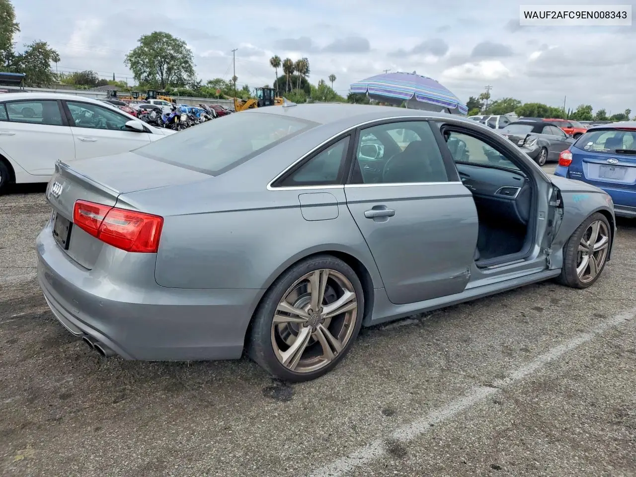 2014 Audi S6 VIN: WAUF2AFC9EN008343 Lot: 58756046