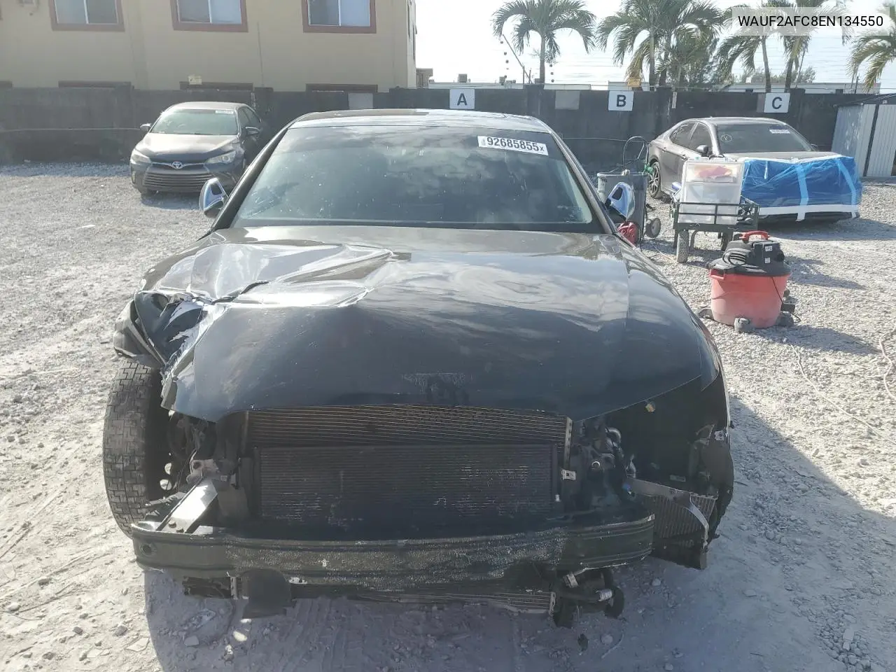 2014 Audi S6 VIN: WAUF2AFC8EN134550 Lot: 92685855