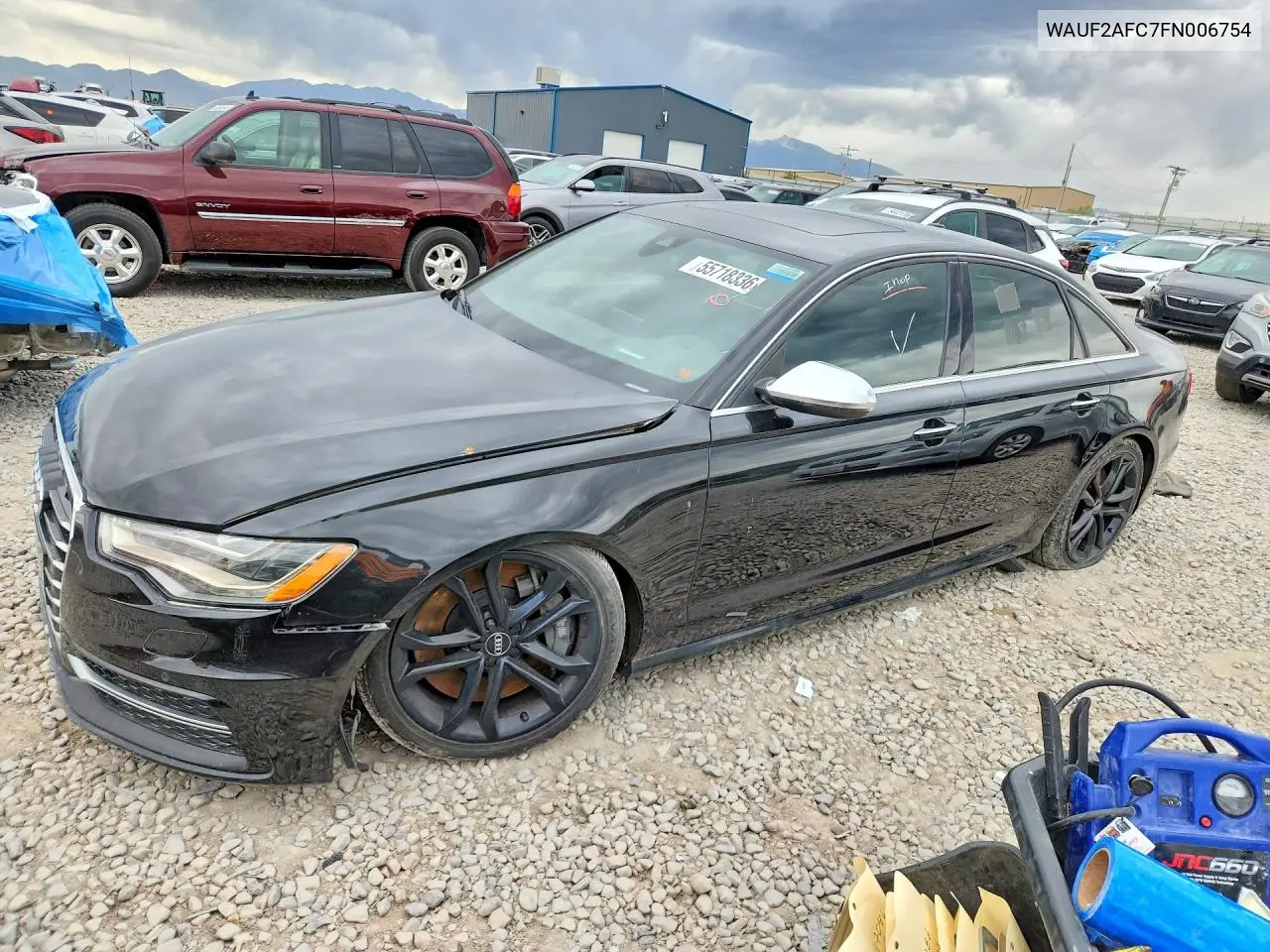 2015 Audi S6 VIN: WAUF2AFC7FN006754 Lot: 55718336