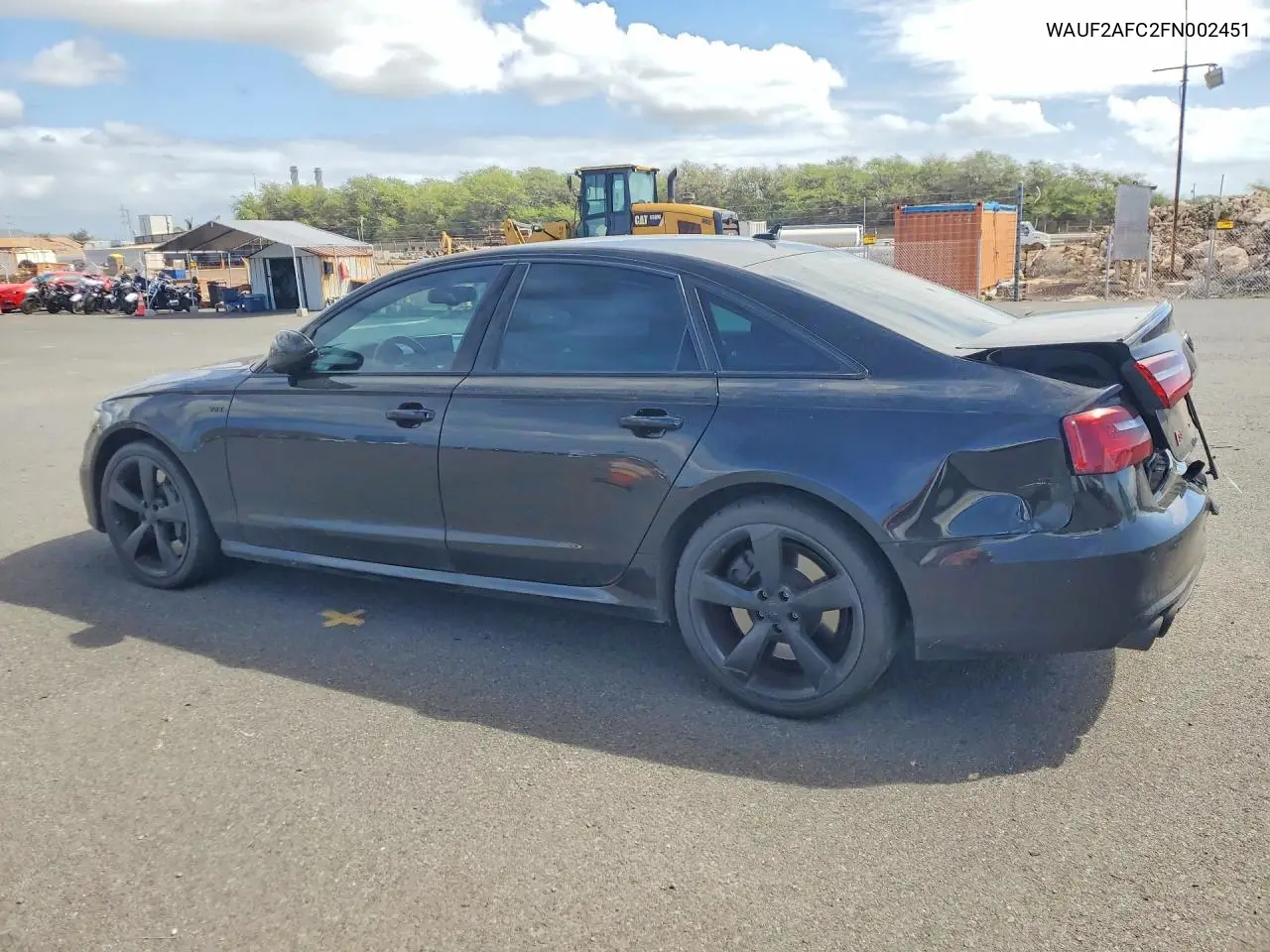 2015 Audi S6 VIN: WAUF2AFC2FN002451 Lot: 77413935