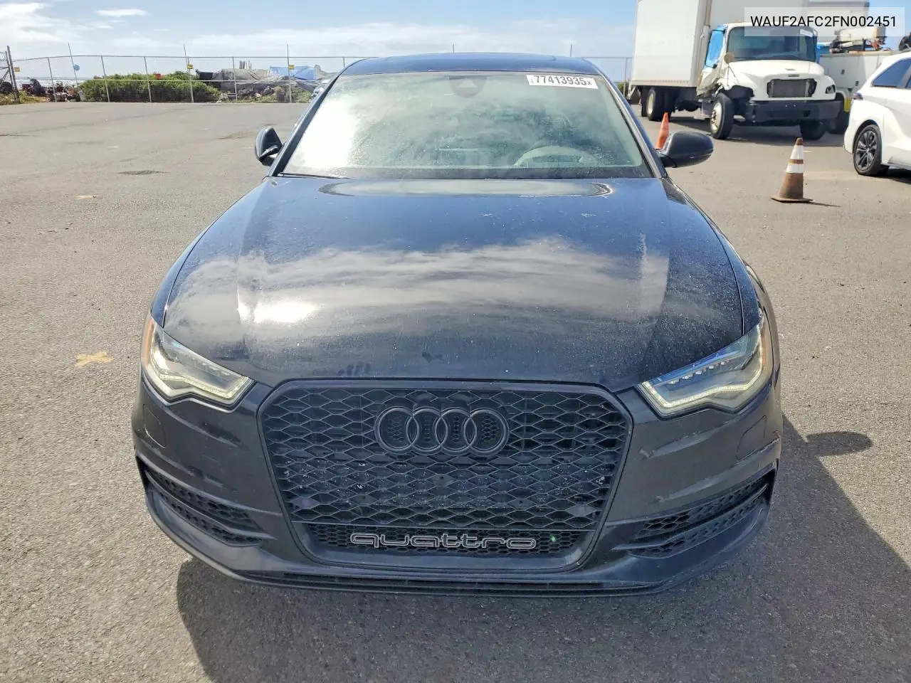 2015 Audi S6 VIN: WAUF2AFC2FN002451 Lot: 77413935