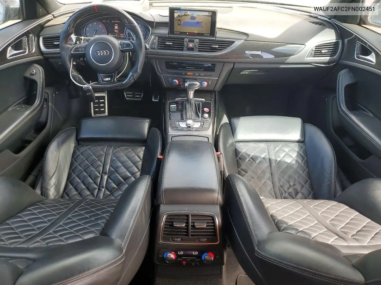 2015 Audi S6 VIN: WAUF2AFC2FN002451 Lot: 77413935
