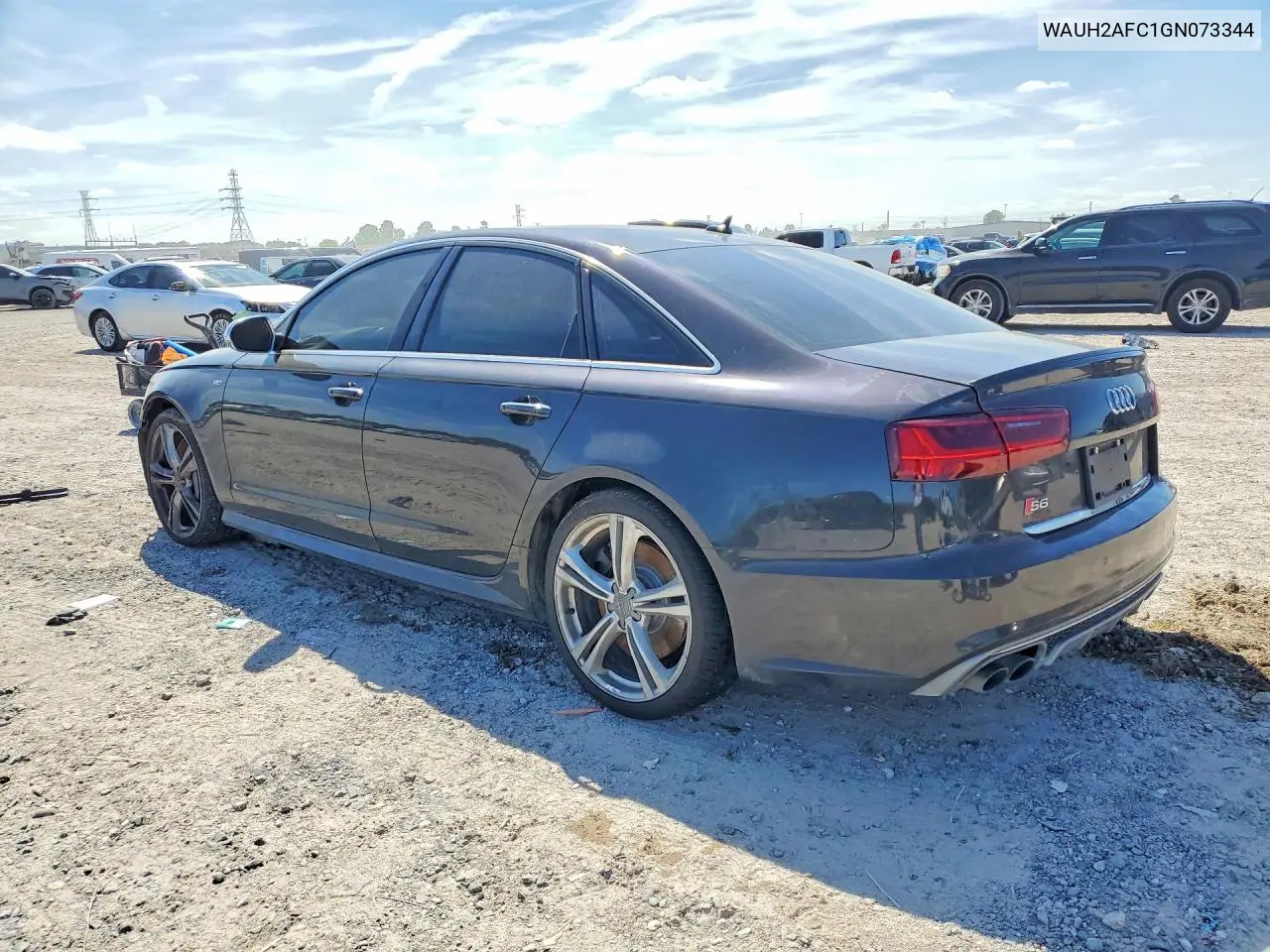 2016 Audi S6 Prestige VIN: WAUH2AFC1GN073344 Lot: 46943906