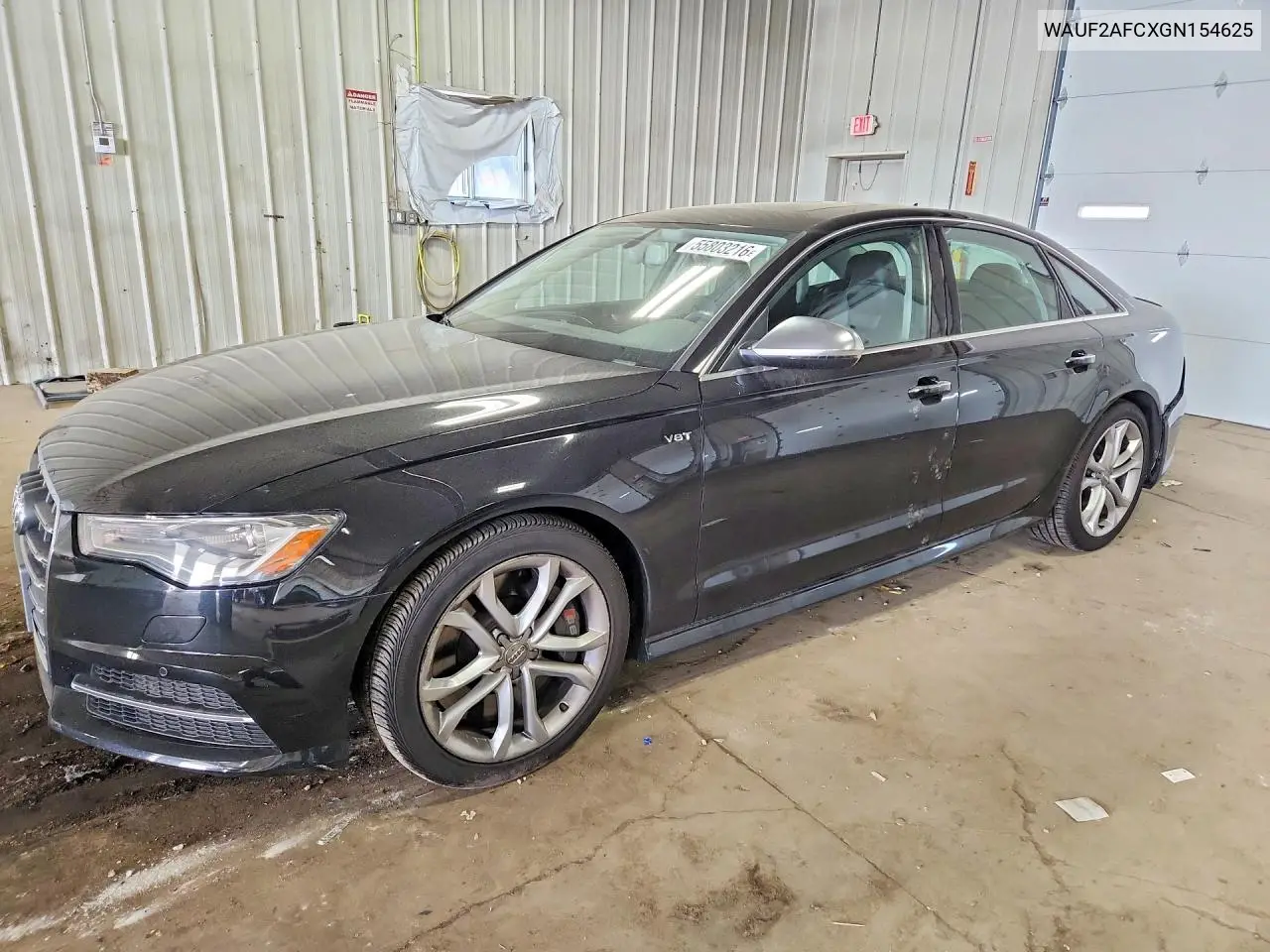 2016 Audi S6 Premium Plus VIN: WAUF2AFCXGN154625 Lot: 55803216