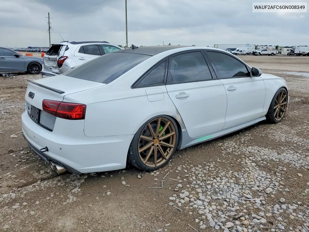 2016 Audi S6 VIN: WAUF2AFC6GN008349 Lot: 56605176