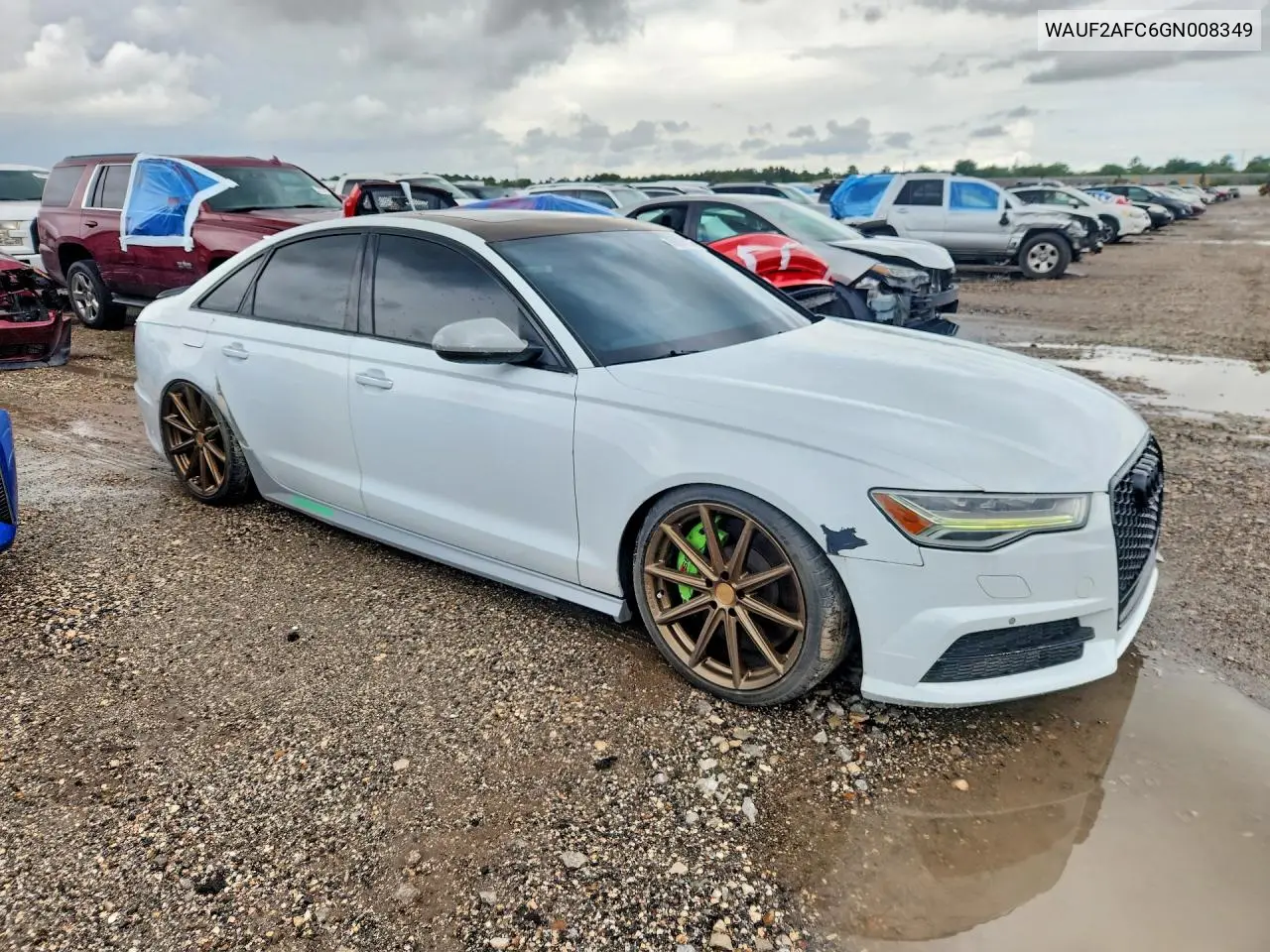 2016 Audi S6 VIN: WAUF2AFC6GN008349 Lot: 56605176
