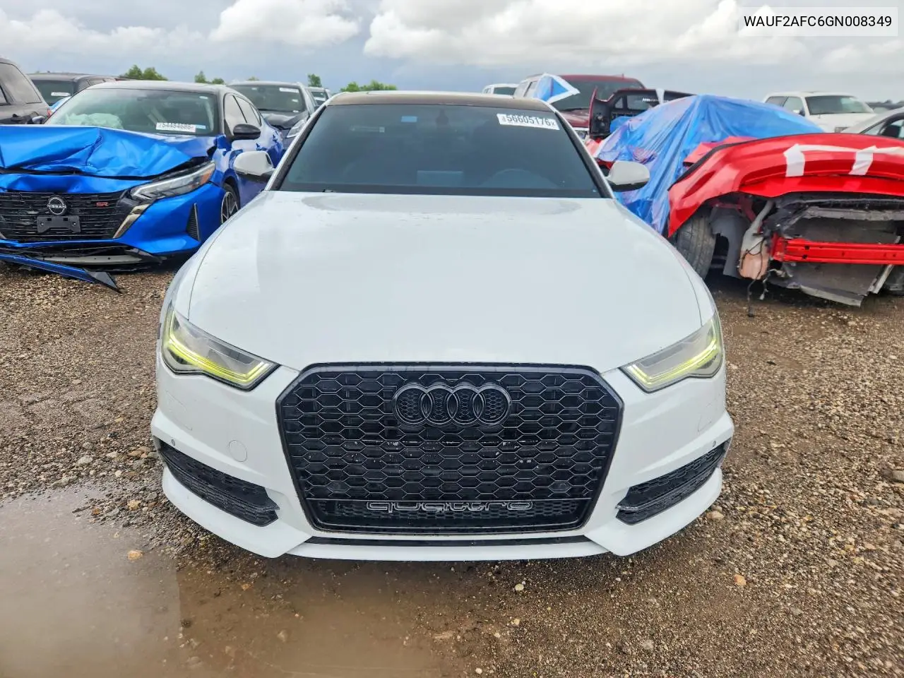 2016 Audi S6 VIN: WAUF2AFC6GN008349 Lot: 56605176