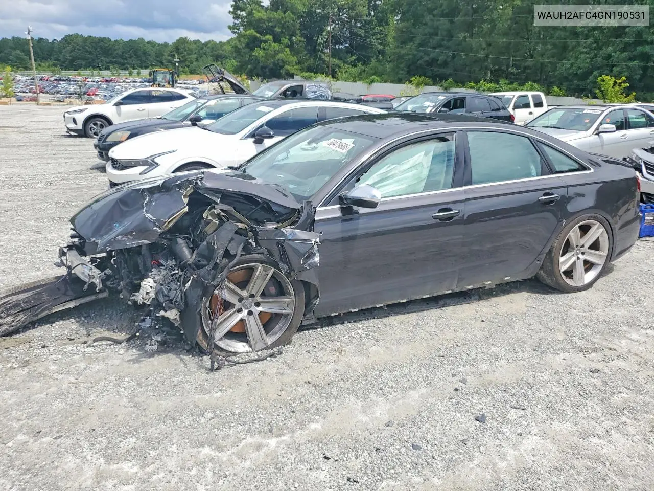2016 Audi S6 Prestige VIN: WAUH2AFC4GN190531 Lot: 60479686