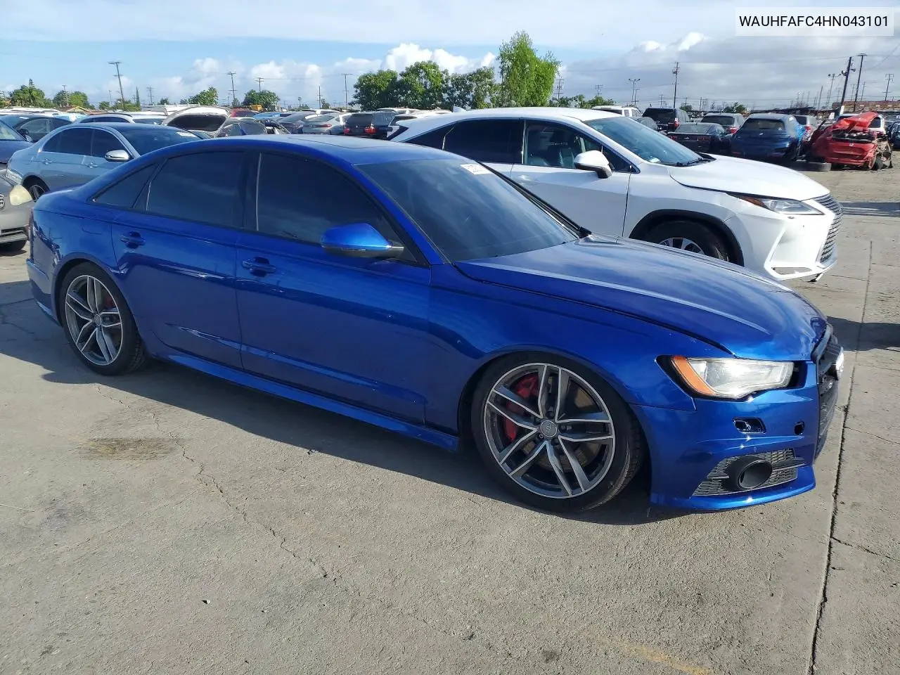 2017 Audi S6 Prestige VIN: WAUHFAFC4HN043101 Lot: 52393076