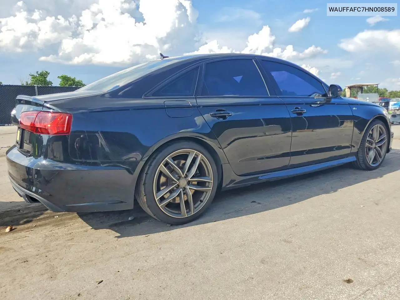 2017 Audi S6 Premium Plus VIN: WAUFFAFC7HN008589 Lot: 59733336