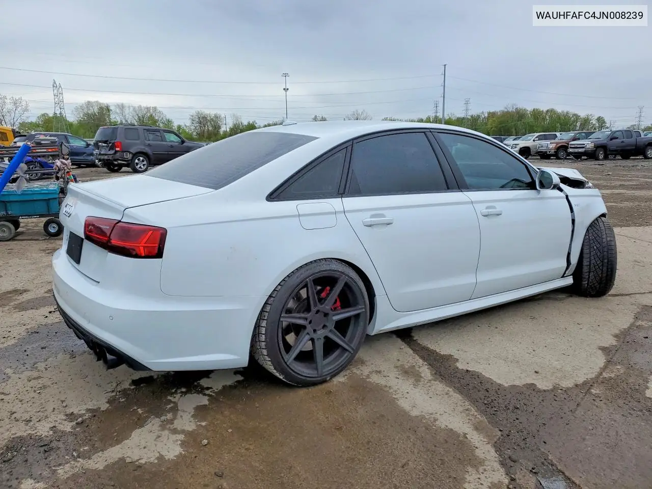 2018 Audi S6 Prestige VIN: WAUHFAFC4JN008239 Lot: 52482766