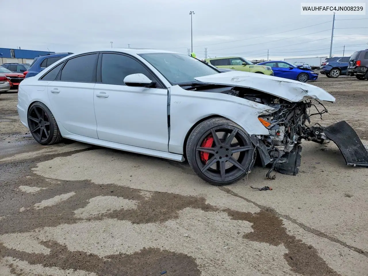2018 Audi S6 Prestige VIN: WAUHFAFC4JN008239 Lot: 52482766