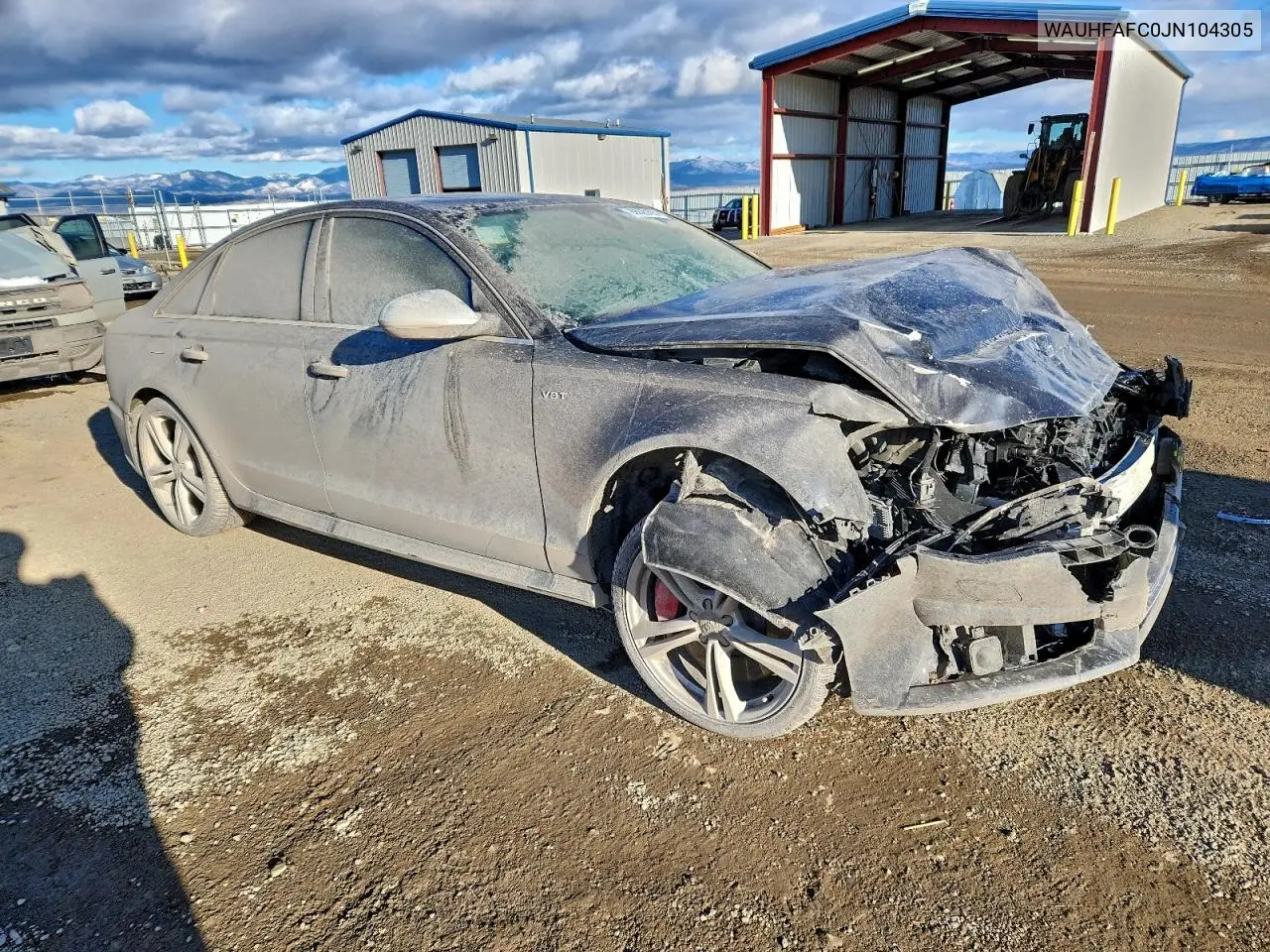 2018 Audi S6 Prestige VIN: WAUHFAFC0JN104305 Lot: 99920195