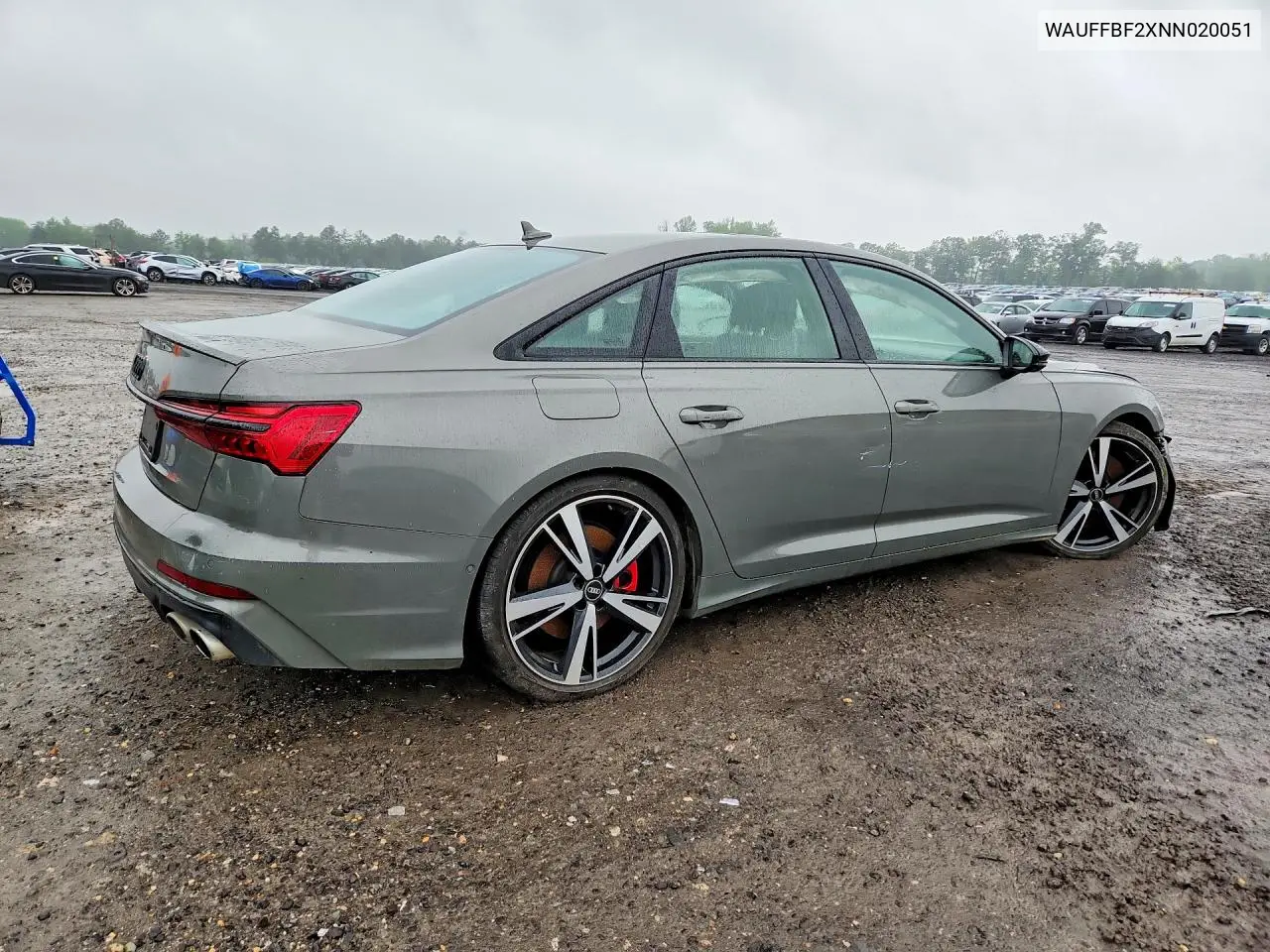 2022 Audi S6 Prestige VIN: WAUFFBF2XNN020051 Lot: 54313586