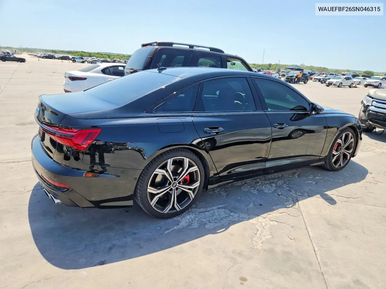 2025 Audi S6 Premium Plus VIN: WAUEFBF26SN046315 Lot: 60299756