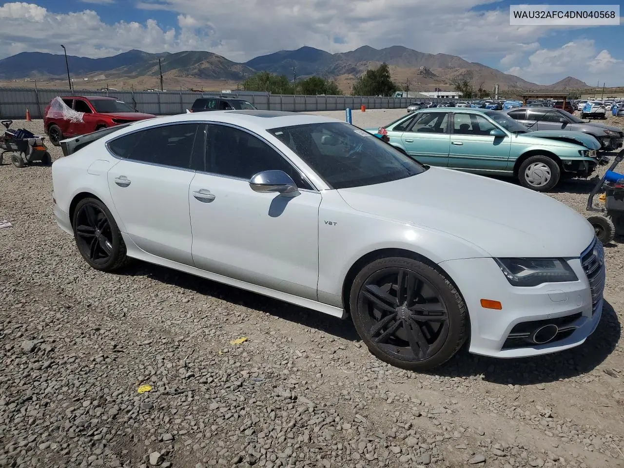 2013 Audi S7 Prestige VIN: WAU32AFC4DN040568 Lot: 54486716
