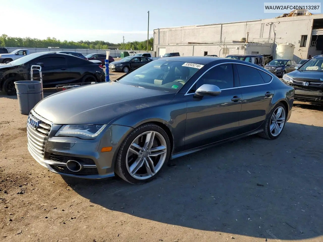 2013 Audi S7 Premium VIN: WAUW2AFC4DN113287 Lot: 55045216