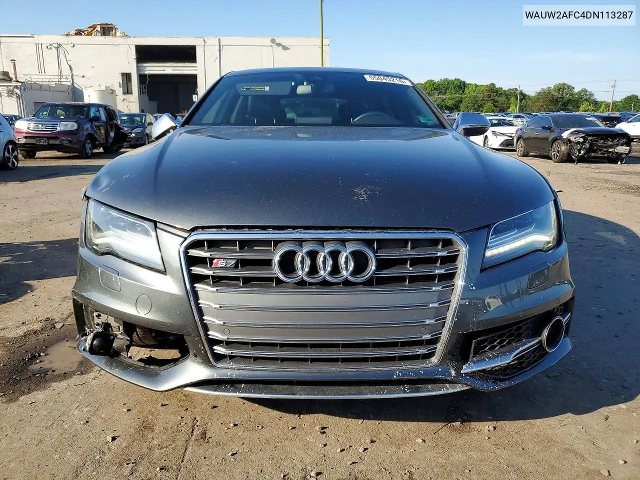 2013 Audi S7 Premium VIN: WAUW2AFC4DN113287 Lot: 55045216